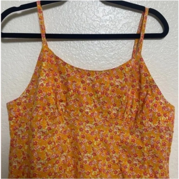 Retro Floral Boho Peasant Hipster Hippie Art Chic Modern Glam Cottage Mini Dress - Picture 2 of 4